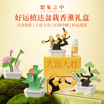 想象之中好运植达香薰扩香礼盒