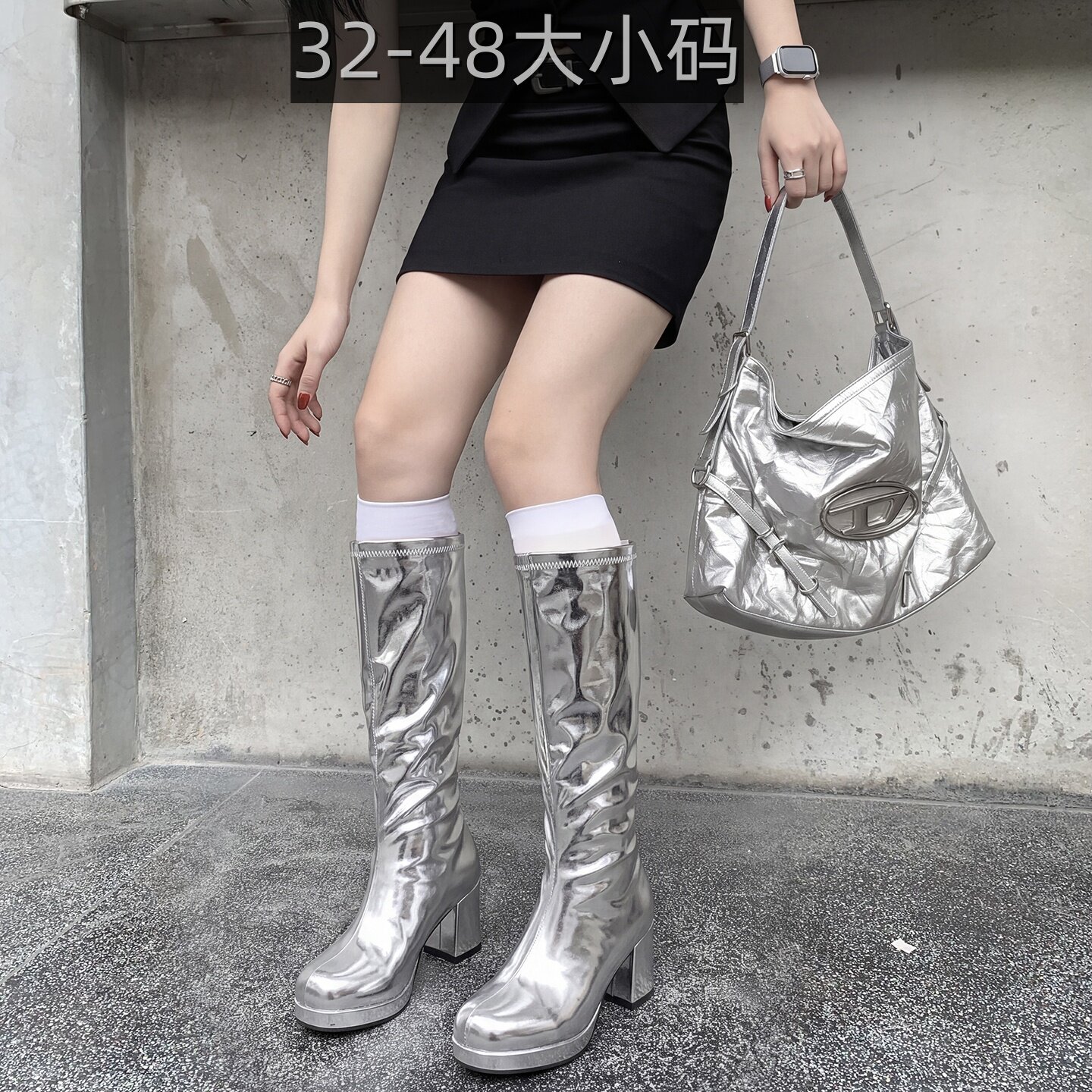 跨境亚马逊速卖通舞会派对骑士靴