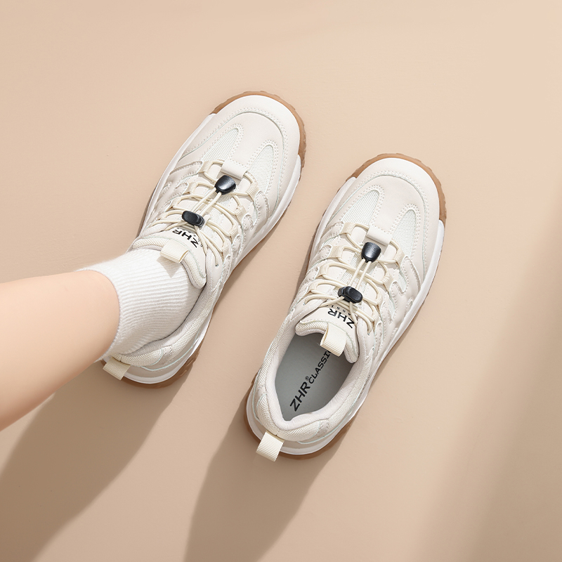 【免系带】户外运动鞋2025冬季款女士休闲鞋轻便跑步鞋登山鞋