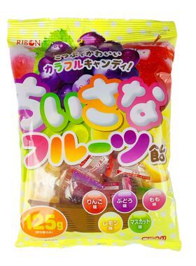 盒马代购 理本什锦水果味糖果118.6g休闲零食5种口味日本进口