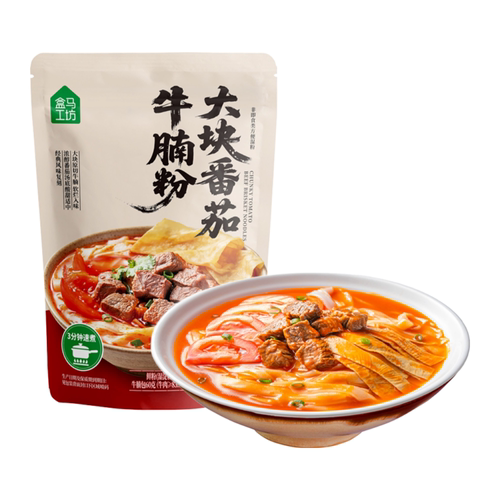 盒马代购 大块番茄牛腩粉390g袋装 大块原切牛腩3分钟速煮
