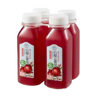 代购盒马 石榴云雾绿茶300mL*4 清爽好喝NFC石榴汁聚会饮料冷藏