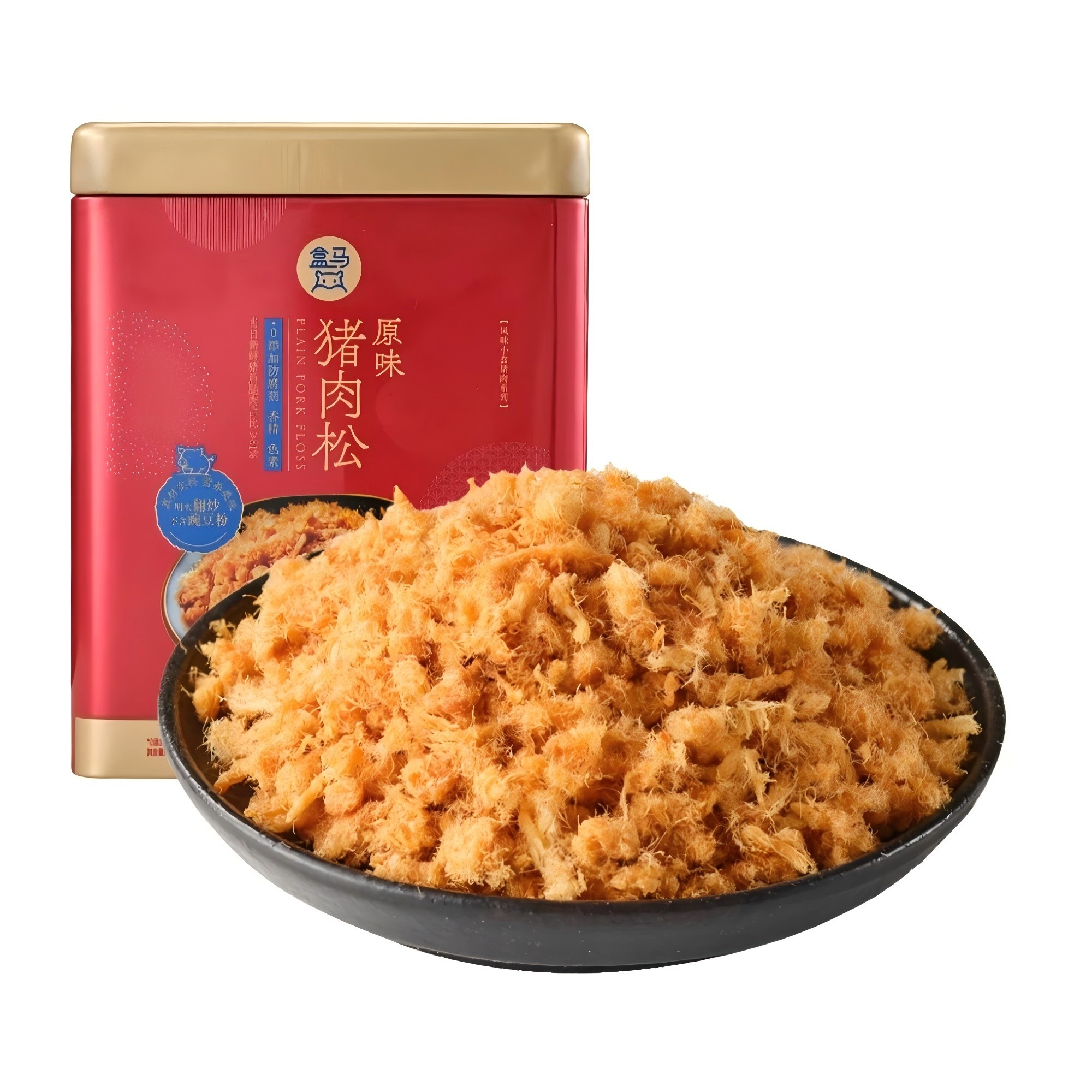 盒马 猪肉松原味100g罐装鲜香酥脆猪肉制品明火翻炒工艺肉香浓郁,零食/坚果/特产,猪肉类,淘宝优惠券,粉丝福利购,淘宝优惠卷