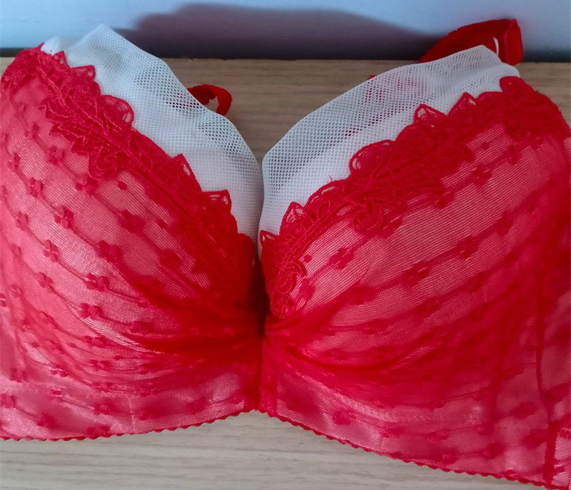 桃花季内衣201574文胸c杯托胸大胸mm超级聚拢包邮