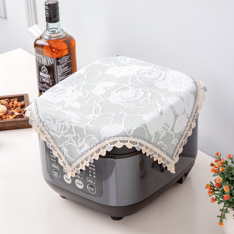 高档布艺音响盖巾小家电防尘罩