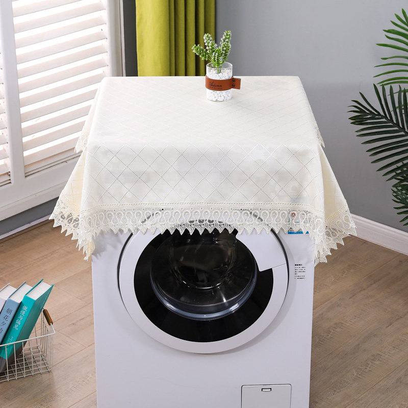 滚筒全自动洗衣机防晒遮灰罩冰箱顶部遮盖布档帘方形多用桌布盖巾,居家布艺,万能盖巾,淘宝优惠券,粉丝福利购,淘宝优惠卷