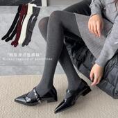 Polka 显瘦美腿春秋打底袜 袜棉质带脚连袜裤 Dot Tights圆点连裤