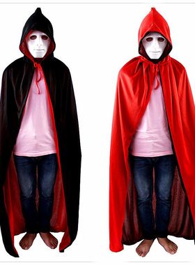 Halloween Cloak Black Adult Cloak Cloak万圣节披风黑色成人披