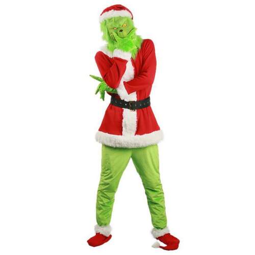 Christmas costumes, masks, headwear, party for the elderly