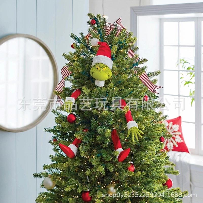 Christmas tree decorations, ornaments, figurines, props公仔