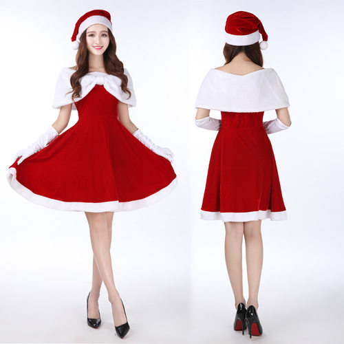 Adult performance costumes Christmas costumes elf costumes