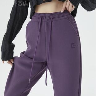 Extra-thick fleece sports casual pants加绒防风运动休闲裤子