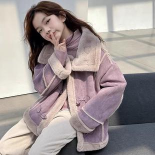 Girls' spring and autumn outerwear, girls' shirt, girls' top