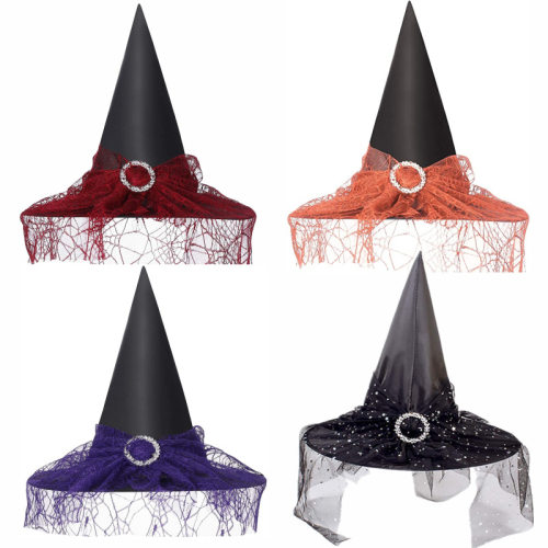 New Halloween hat decoration prop witch万圣节帽子装饰道具