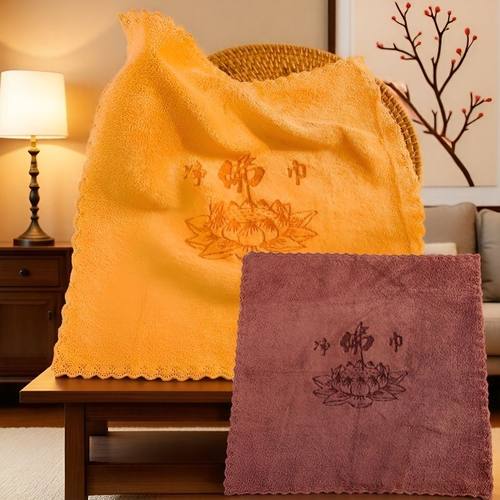 大号加厚佛尘布净佛巾香灰炉供具