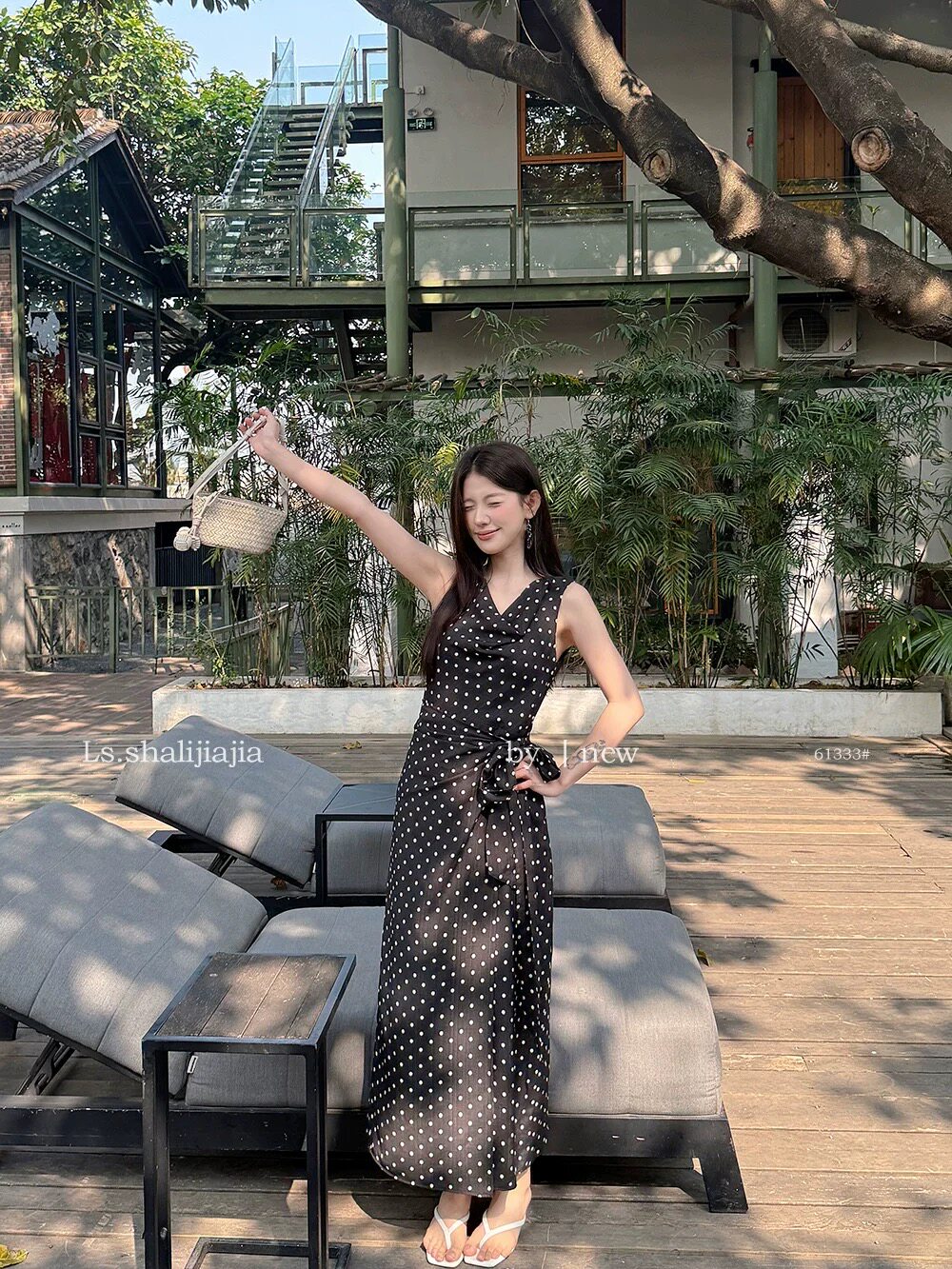 2026夏季新款法式复古气质名媛高级感小众设计感连衣裙女