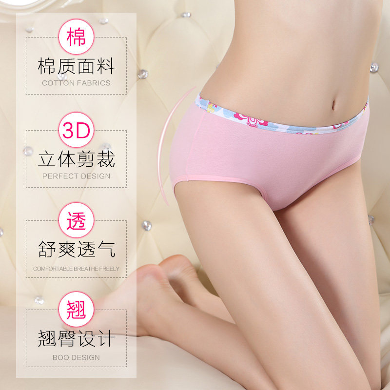 Slip jeunesse ADMK3066-3 en coton - Ref 666060 Image 3