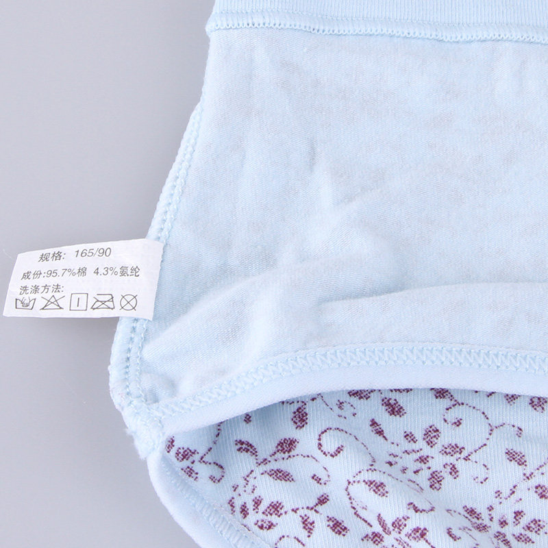 Slip jeunesse ADZL006-4 en coton - Ref 666044 Image 5