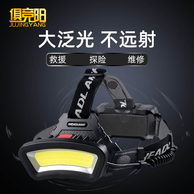 头戴式强光超亮远射户外露营维修