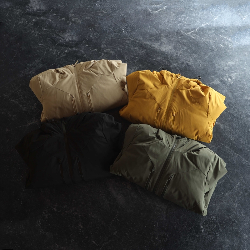 高蓬松P棉防风防水保暖连帽棉服