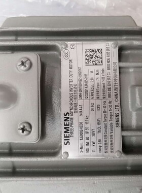 1380#负压风机排气扇畜牧场专用电机380V1.1KW-4级西门子三相电机