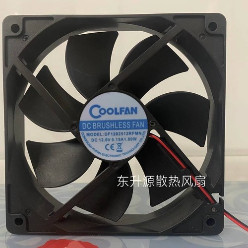 COOLFAN DF1202512RFMN 12025 12V 0.15A 超静音机箱电源散热风