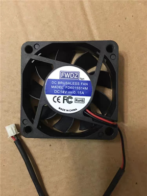 全新 FWDS 6CM 6015 12V 14V 18V 24v FD6015S14M 静音散热风扇
