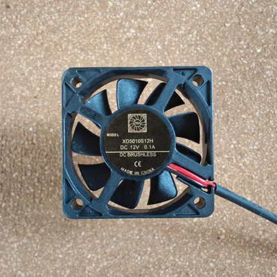 XD5010S12H 12V 0.1A 5010 5CM厘米直流充电器电瓶车散热风扇
