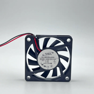 0.25A 12V 6cm ADDA 6厘米超薄超静音电源风扇 AD0612HS 6010 GA0