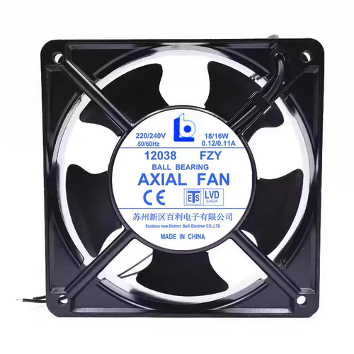 OTHER 12038FZY 220V机柜散热风扇18/16W 0.12/0.11A 12CM