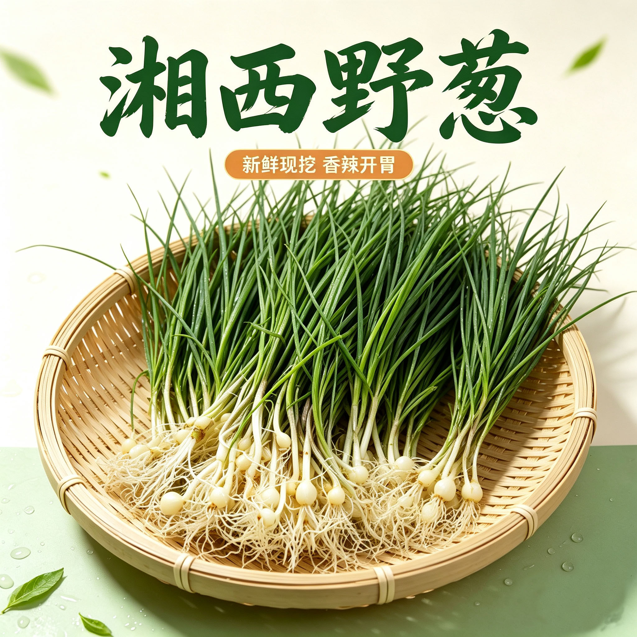 湘西新鲜野葱野菜现挖小根蒜胡葱沙葱当季农家菜香葱苦非藠头包邮