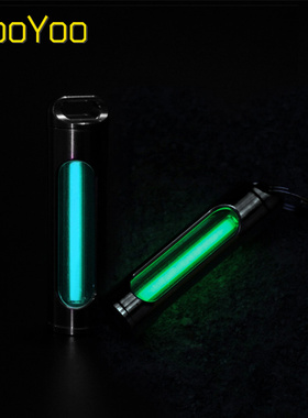 CooYoo酷友 TRIL三重光新款夜光灯钛合金EDC蓄光荧光夜光信号灯