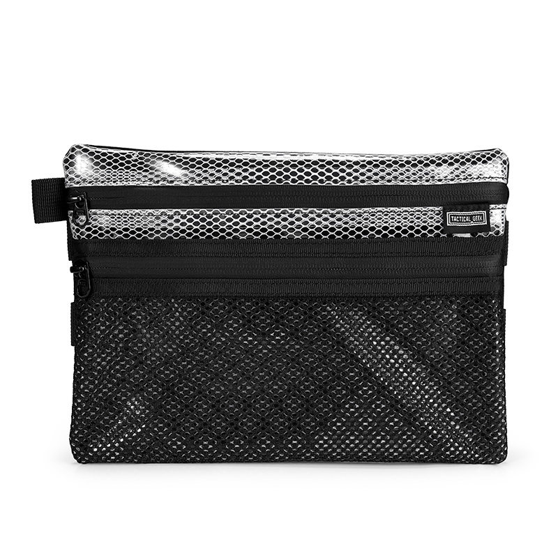 战术极客随身收纳包可加肩带