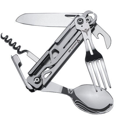 蝰蛇K22刀叉勺可折叠便捷餐具