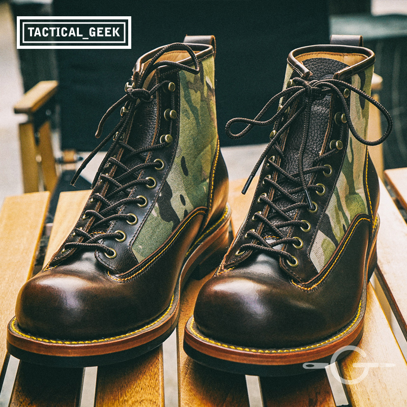 Tactical geek战术极客TG boot1手工复古潮鞋马丁靴百搭工装靴子