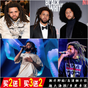 Cole拉马尔科尔嘻哈说唱歌手封面海报高清宿舍墙贴壁纸自粘纸贴