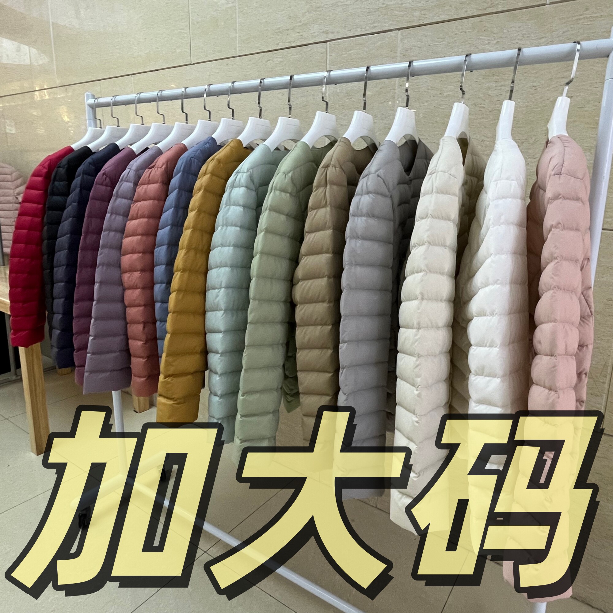 短款韩版大码宽松90白鸭绒羽绒服内胆宽松保暖内胆御寒内搭女上衣