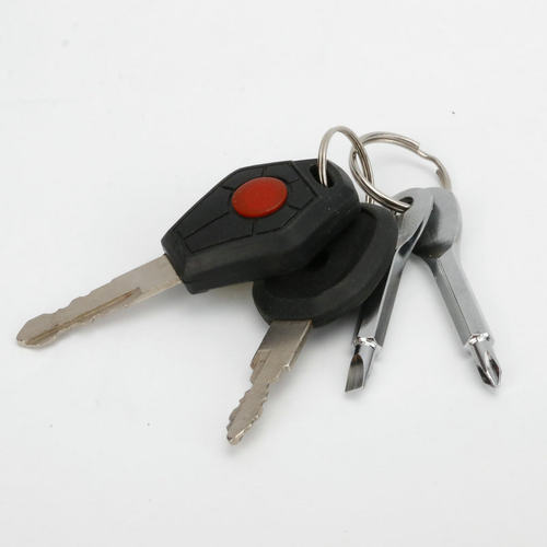 便携螺丝刀精铸钢迷你一字十字多功能工具户外实用钥匙扣小螺丝刀