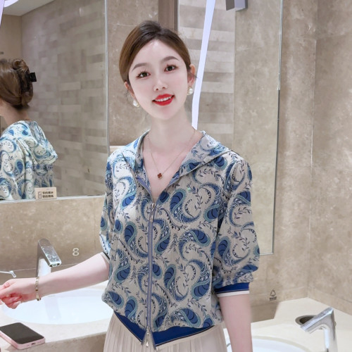 现货 锦澜逸裳~春夏新款时尚遮阳舒适百搭减龄优雅轻奢气质外套