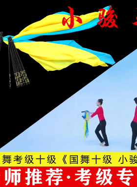 文旅部人才中心中国舞艺术考级第十级小骏马舞蹈考级黑色筷子蒙族