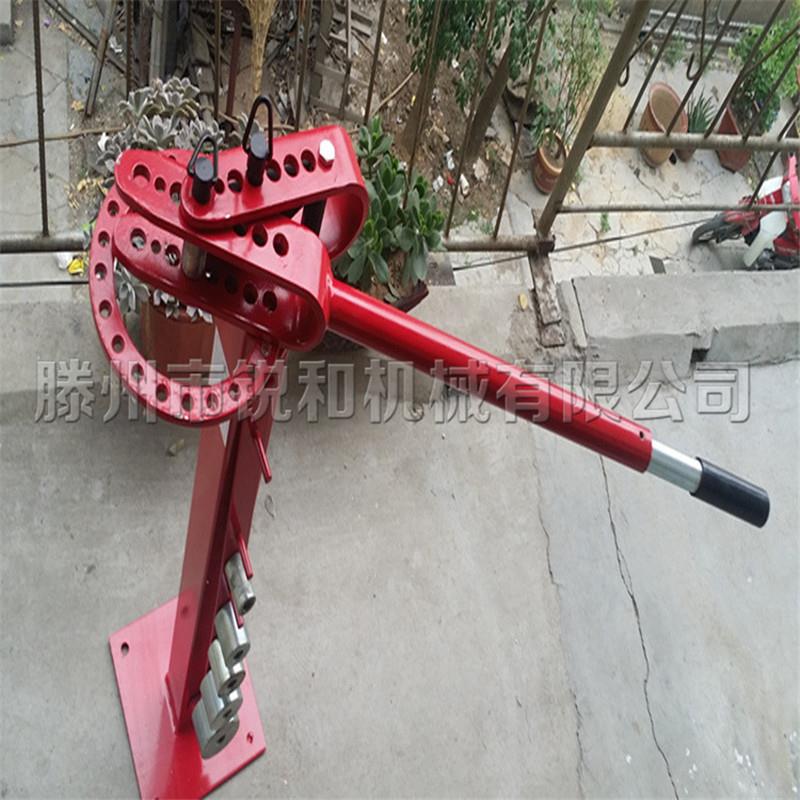 热卖工业手动折弯管机YP-38钣金不锈钢弯曲器钢筋拌弯异性折工具