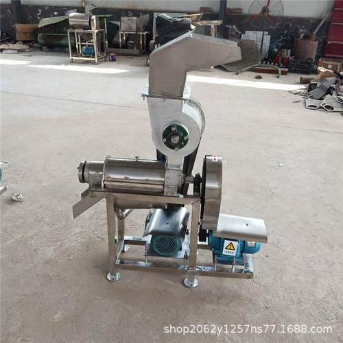 工业大产量橙子百香果挤压榨汁机不锈钢螺旋榨汁机原汁饮料机