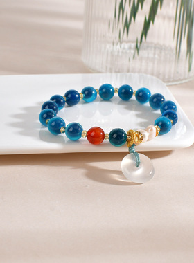 礼物平安扣玛瑙玉石女