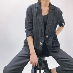 2020新款 韩版 女式 上衣10801 JTENGC吉藤秋装 外套休闲百搭个性 西装