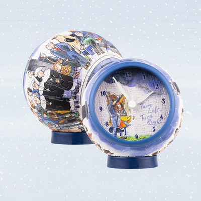 3D-JP几米塑料台钟拼图145片