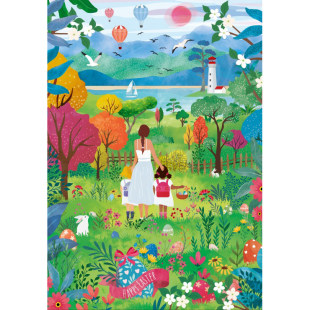 复活节快乐 现货 1000片 进口小众质感拼图 Peace 法国Pieces and