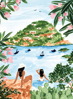 现货 Pieces and Peace 法国进口小众质感拼图 意大利一隅 1000片