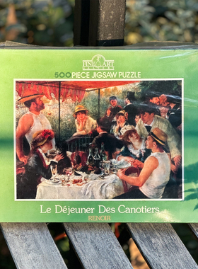 绝版现货 日本Beverly进口拼图 Renoir 雷诺阿 船上的午宴 500片