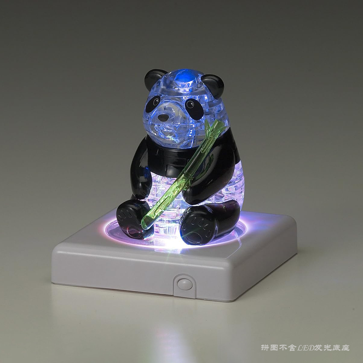 绝版现货 日本Beverly进口立体拼图 3D亚克力玩具 大熊猫 41片