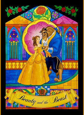 绝版现货 日本Tenyo进口拼图 美女与野兽 Beauty and Beast 108片